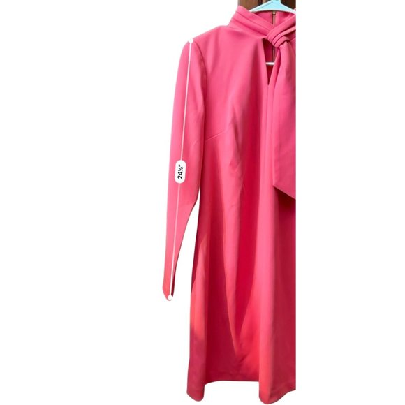 Calvin Klein Long Sleeve Coral Dress, size 6 - Picture 13 of 16
